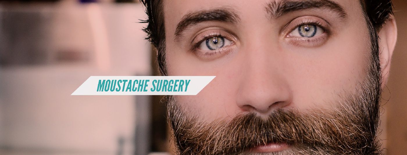 moustache & beard surgery in mexico